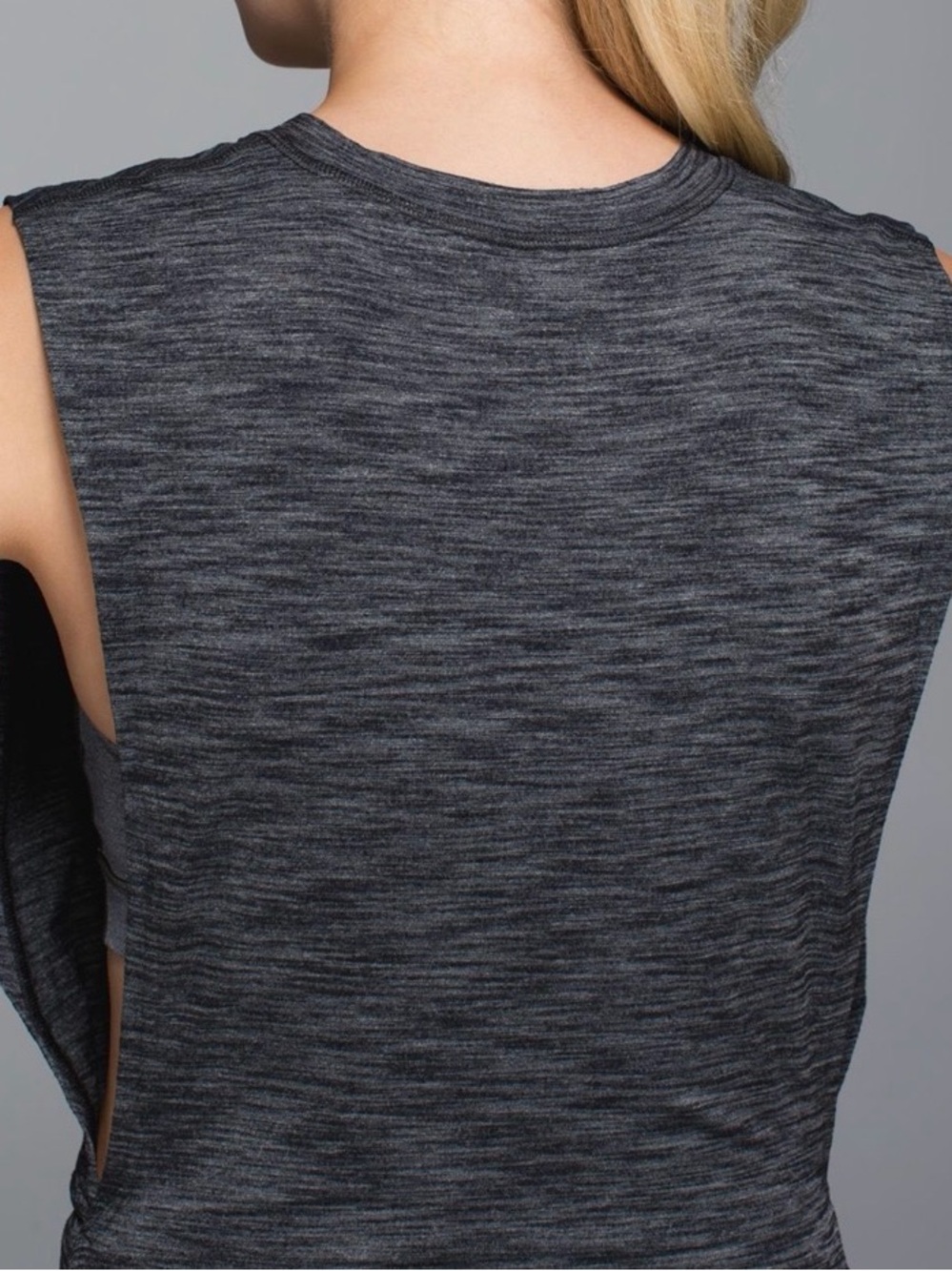 Lululemon Layer Up Dress - Heathered Black - Size 12 - Picture 6 of 14